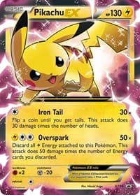 XY Promos Pikachu EX - XY84 #XY84