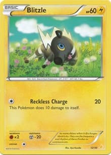 XY Trainer Kit: Pikachu Libre & Suicune Blitzle (26) #26/30