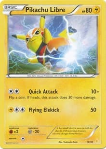 XY Trainer Kit: Pikachu Libre & Suicune Pikachu Libre (14 - Non-Holo) #14/30
