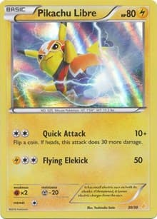 XY Trainer Kit: Pikachu Libre & Suicune Pikachu Libre (30 - Holo) #30/30