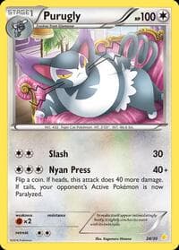 XY Trainer Kit: Pikachu Libre & Suicune Purugly (24) #24/30