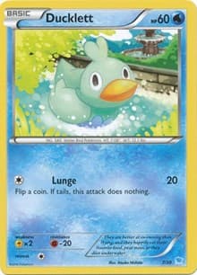 XY Trainer Kit: Pikachu Libre & Suicune Ducklett (7) #7/30
