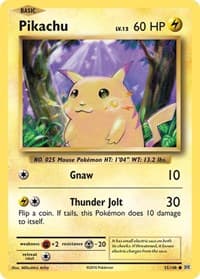 XY - Evolutions Pikachu #35/108