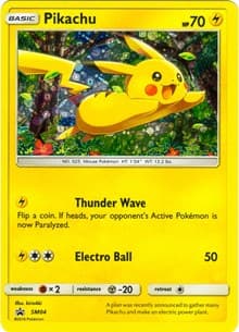 Miscellaneous Cards & Products Pikachu - SM04 (General Mills) #SM04