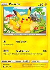 SM - Crimson Invasion Pikachu #30/111