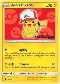 SM Promos Ash's Pikachu - SM109 #SM109
