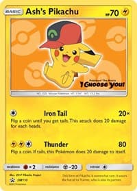 SM Promos Ash's Pikachu - SM110 #SM110