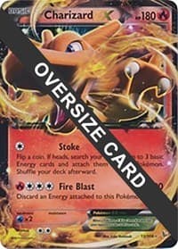 Jumbo Cards Charizard EX - 11/106 #011/106