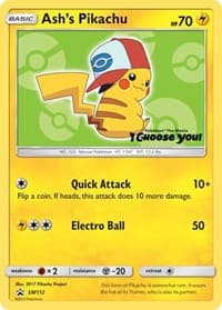 SM Promos Ash's Pikachu - SM112 #SM112