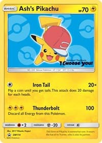 SM Promos Ash's Pikachu - SM114 #SM114