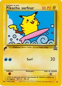 Pikachu World Collection Promos Pikachu (Surfing) #28