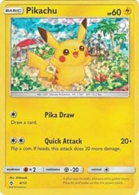 McDonald's Promos 2018 Pikachu - 4/12 #004/012