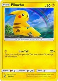 Miscellaneous Cards & Products Pikachu - 28/73 (Water Web Holo) #028/073