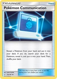 SM - Team Up Pokemon Communication #152/181