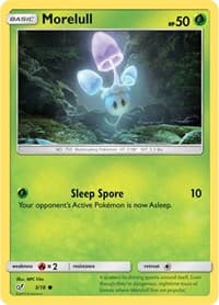 Detective Pikachu Morelull (Holo Common) #3/18