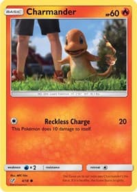 Detective Pikachu Charmander (Holo Common) #4/18
