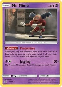 Detective Pikachu Mr. Mime #11/18