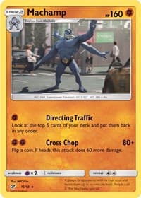 Detective Pikachu Machamp #13/18