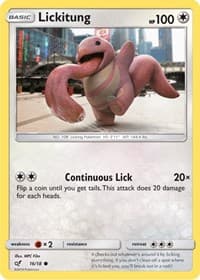 Detective Pikachu Lickitung (Holo Common) #16/18