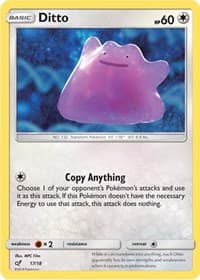 Detective Pikachu Ditto #17/18