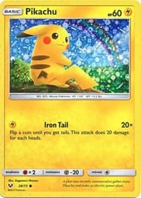 Miscellaneous Cards & Products Pikachu - 28/73 (General Mills) #028/073