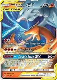 SM - Unbroken Bonds Reshiram & Charizard GX #20/214