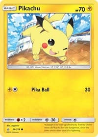SM - Unbroken Bonds Pikachu #54/214