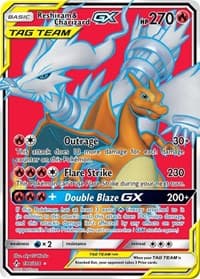 SM - Unbroken Bonds Reshiram & Charizard GX (Full Art) #194/214