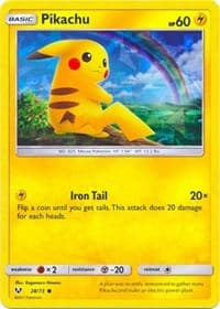 Deck Exclusives Pikachu - 28/73 (Cracked Ice Holo) #028/073