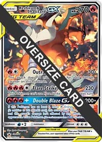 Jumbo Cards Reshiram & Charizard GX - SM201 #SM201