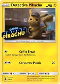 SM Promos Detective Pikachu - SM190 (Stamped) #SM190