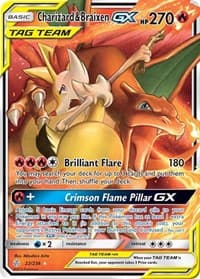 SM - Cosmic Eclipse Charizard & Braixen GX #22/236