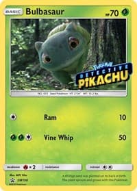 SM Promos Bulbasaur - SM198 (Detective Pikachu Stamped) #SM198