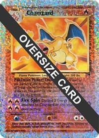Jumbo Cards Charizard - S1/S4 (Box Topper) #S1/S4