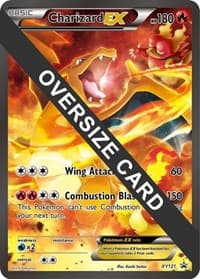 Jumbo Cards Charizard EX - XY121 (XY Black Star Promos) #XY121