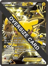 Jumbo Cards Pikachu EX - XY124 #XY124
