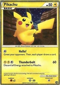 Pikachu World Collection Promos Pikachu (English) #PW 1