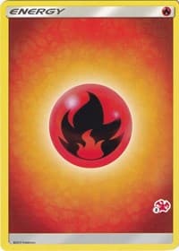Battle Academy Fire Energy (#2 Charizard Stamped)