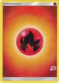 Battle Academy Fire Energy (#9 Charizard Stamped)