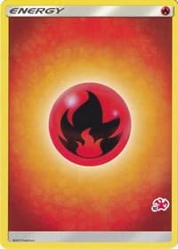 Battle Academy Fire Energy (#10 Charizard Stamped)