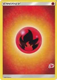 Battle Academy Fire Energy (#12 Charizard Stamped)