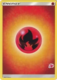 Battle Academy Fire Energy (#17 Charizard Stamped)