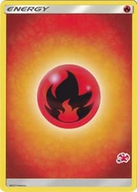 Battle Academy Fire Energy (#19 Charizard Stamped)