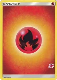 Battle Academy Fire Energy (#35 Charizard Stamped)