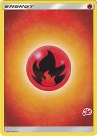 Battle Academy Fire Energy (#38 Charizard Stamped)