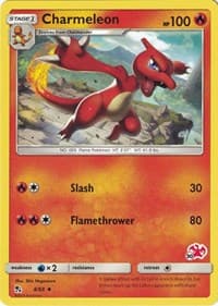 Battle Academy Charmeleon - 8/68 (#30 Charizard Stamped) #008/068