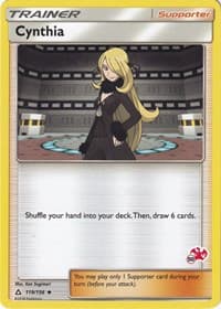 Battle Academy Cynthia - 119/156 (#50 Charizard Stamped) #119/156