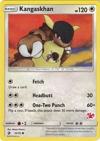 Battle Academy Kangaskhan - 55/70 (#4 Charizard Stamped) #055/070