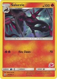 Battle Academy Salazzle - 34/236 (#23 Charizard Stamped) #034/236