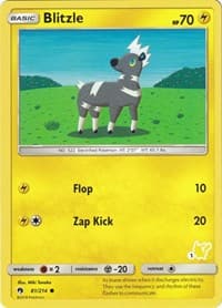 Battle Academy Blitzle - 81/214 (#1 Pikachu Stamped) #081/214